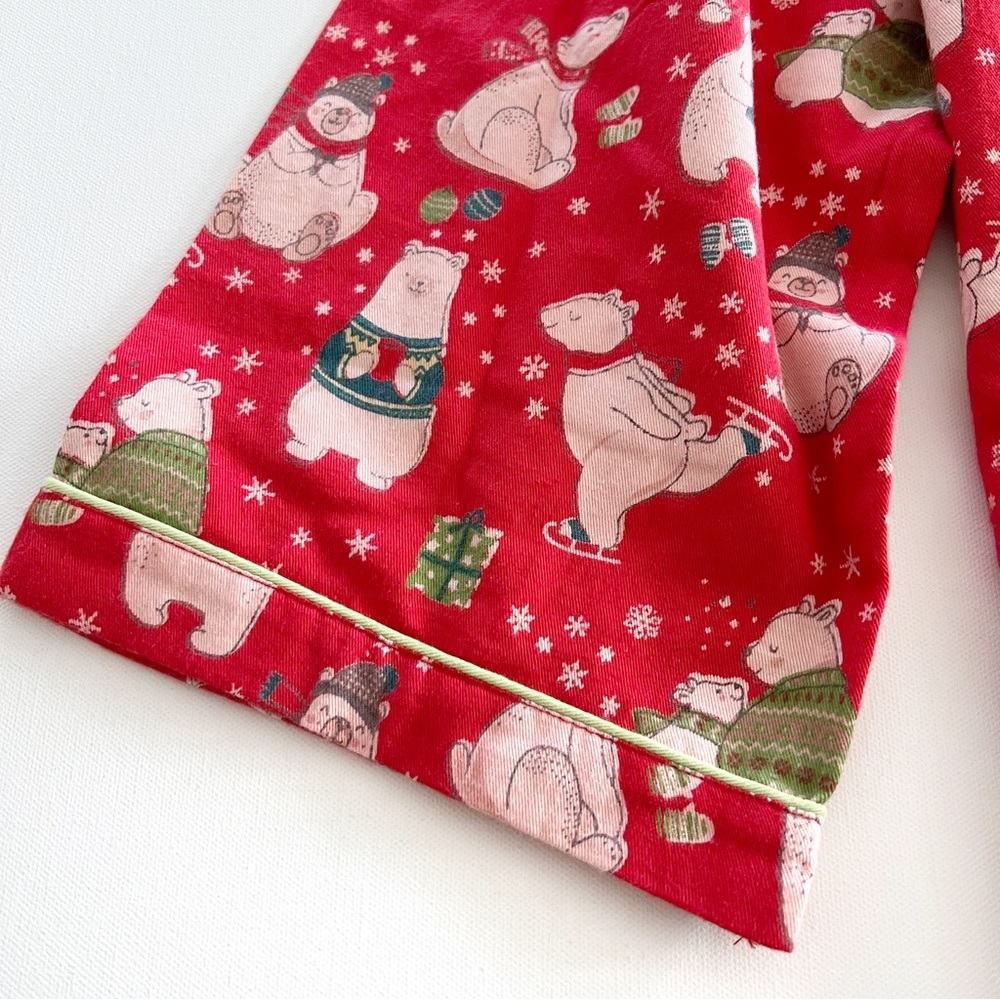 The Mahogany Store Polar Bear Flannel PJ Set New Size 2X - Picture 5 of 14